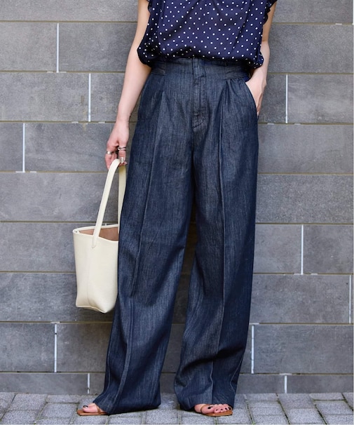 ウォッシャブル / DU JOUR / デュ ジュール MODERN SLACKS JEAN