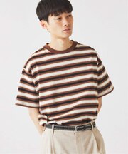 オンブレー ボーダー Tシャツ