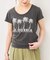 Mixta / ミクスタ U NECK T-SHIRT PALM TREE