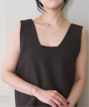 MY_tulle trim タンク