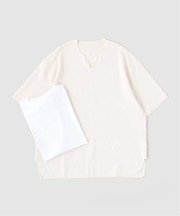 【2点セット】スリットネックサーマル TEE