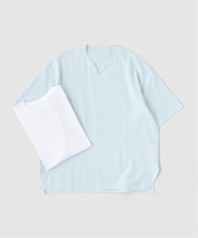 【2点セット】スリットネックサーマル TEE