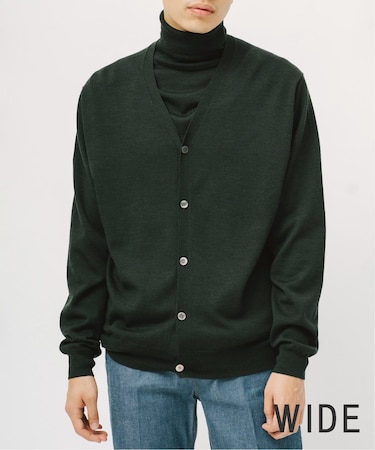 【LE / エルイー】16G WIDE CARDIGAN:カーディガン