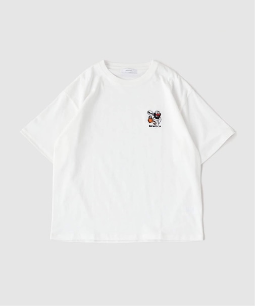キャッチアップエンブロイダリーTEE