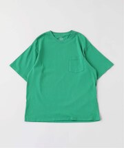 ヴァリアス ガーメントダイ ポケットTシャツ