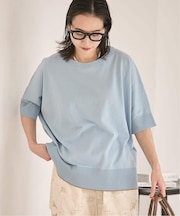 《追加2》【UVカット/洗える/接触冷感】WASHABLE COOL UV ドルマンプルオーバー