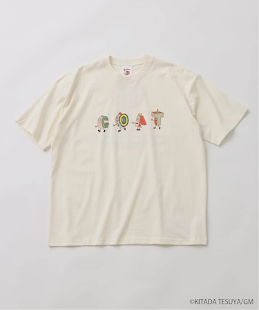 Pちゃん / アルファベッツ ”GOAT” アルファベット Tシャツ