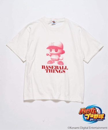 パワプロくん 別注 ”BASEBALL THINGS” プリントTシャツ