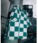 CHAMPION / チャンピオン 別注  パッチワーク チェッカーフラッグ Tシャツ