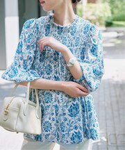 《シリーズあり》India Flower ブラウス