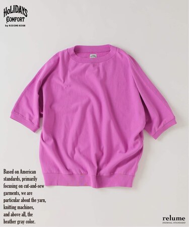 RIDING HIGH / ライディングハイ インレー 半袖スウェット Tシャツ