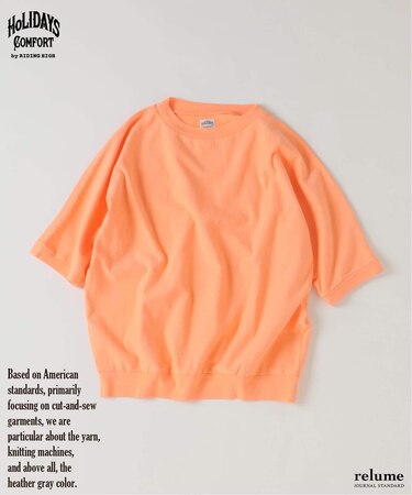 RIDING HIGH / ライディングハイ インレー 半袖スウェット Tシャツ