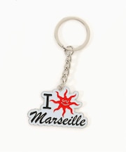 VACANCE PERMANENTES × 417 I LOVE MARSEILLE Metal Keychain