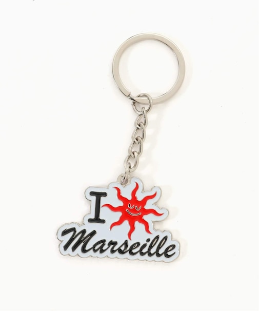 VACANCE PERMANENTES × 417 I LOVE MARSEILLE Metal Keychain