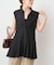 《手洗い可》C/Rボイルタックノースリーブブラウス