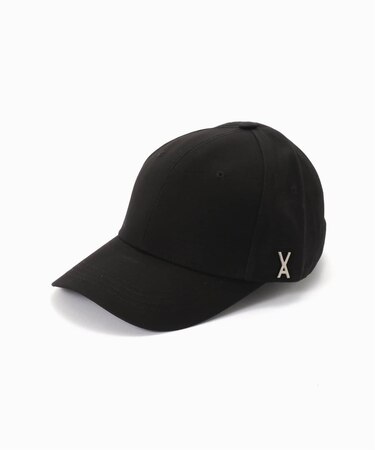 VARZAR / バザール Stud logo over fit ball cap