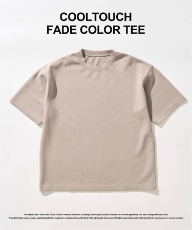 COOLTOUCH /クールタッチフェードカラーTシャツ