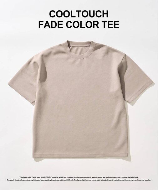 COOLTOUCH /クールタッチフェードカラーTシャツ