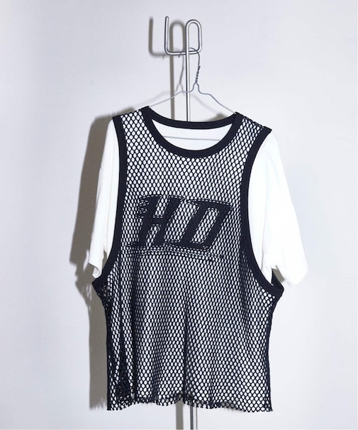 Hedie.+ Mesh Layered Tee