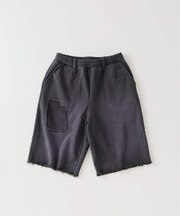 ルーズ フィット スウェット グランジ ショーツ