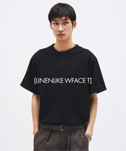 リネン ライク ダブル フェイス Tシャツ