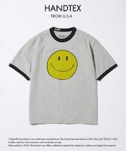 HANDTEX / ハンドテックス 別注 SMILE スマイル Tシャツ