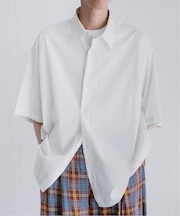 【EL/エル】LIGHT TAFFETA H/S SH：ハーフスリーブシャツ