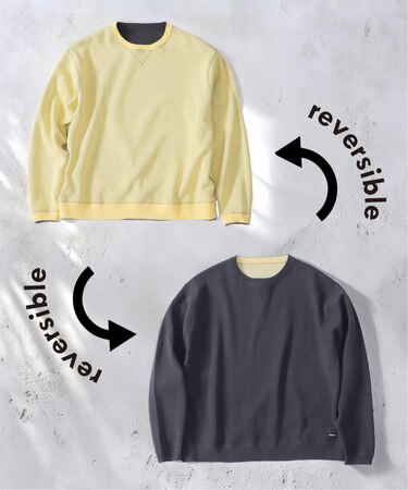 ANTS & ELEPHANTS 2TONE スウェットライクプルオーバー