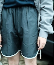 【RE-PURPOSE / リパーパス】 track shorts：トラックショーツ