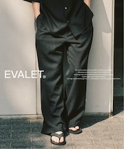 【EVALET / エバレット】メッシュ ワイドパンツ ”セットアップ着用可能”