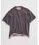 ミニ裏毛 コントラストカラー カットオフTシャツ