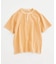 製品染め ワッフル調 ピケ ヘンリーネックTシャツ