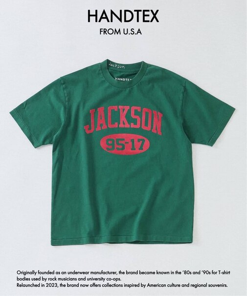 HANDTEX ハンドテックス × JACKSON MATISSE ジャクソンマティス プリントT