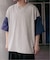 【RE-PURPOSE / リパーパス】 bicolor tee：Tシャツ