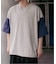【RE-PURPOSE / リパーパス】 bicolor tee：Tシャツ