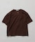 ブロック インレイ 1ボタン ヘンリーネック Tシャツ