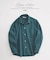 JAMES FABRIC コットンリネン ガーメントダイ シャツ