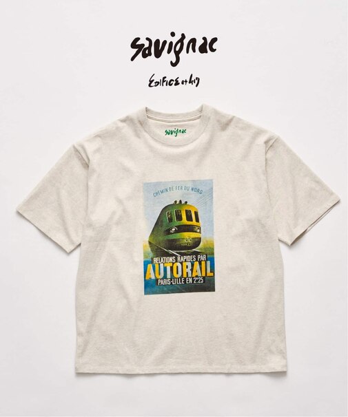 追加|SAVIGNAC×417 グラフィックTシャツ