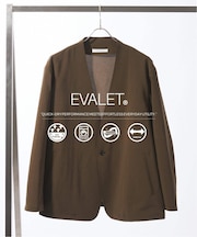 EVALET / エバレット ST ノーカラー ジャケット ”セットアップ着用可能”