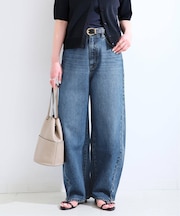 《追加12》ウォッシャブル / DU JOUR / デュ ジュール BARREL BAGGY JEAN