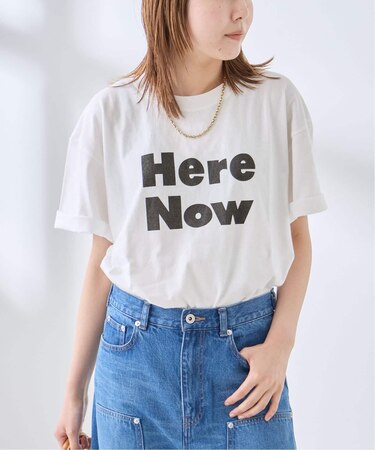 【Here Now】ピグメントTシャツ