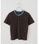 クルーネックシアーリンガーTEE