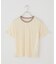 クルーネックシアーリンガーTEE