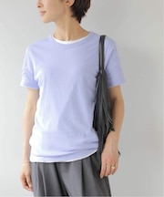 シアーツイストコットンハーフスリーブTEE