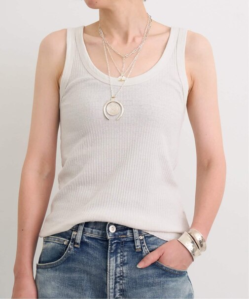 【GOOD GRIEF!/グッド グリーフ】 WASHED RIB TANK TOP