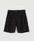TWILL BELTED 2プリーツ ショーツ
