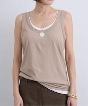 【LIBERADD/リベラド】 CREW NECK TANK