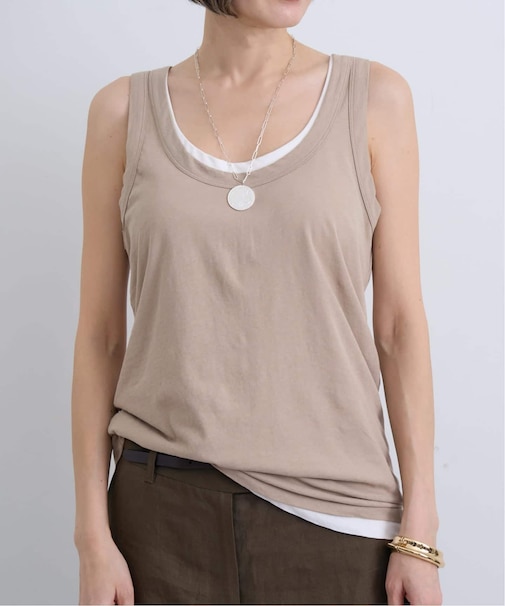 【LIBERADD/リベラド】 CREW NECK TANK