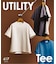 utility everyday Tシャツ  ”接触冷感＆速乾＆アンチピリング”