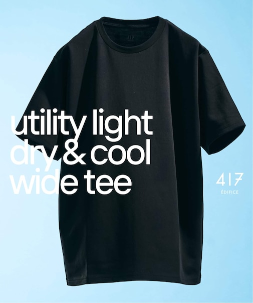 utility everyday Tシャツ LIGHT ”接触冷感&アンチピリング” | 追加